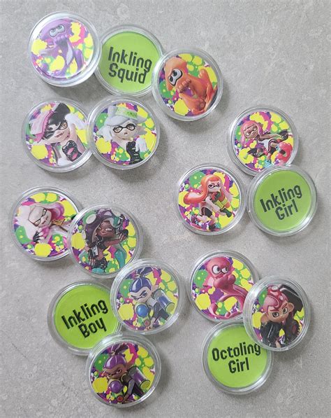 Splatoon amiibo coins